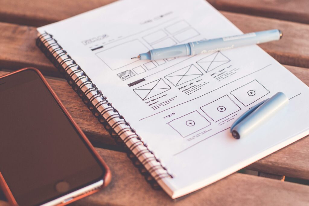 erreurs de prototypage sur un wireframe de site web